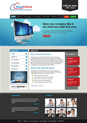 Web Design by VangelTzo for this project | Design: #1074467