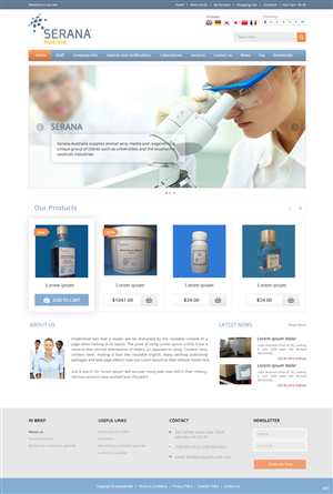Web Design by pb for Perth Web Hosting | Design: #4025576