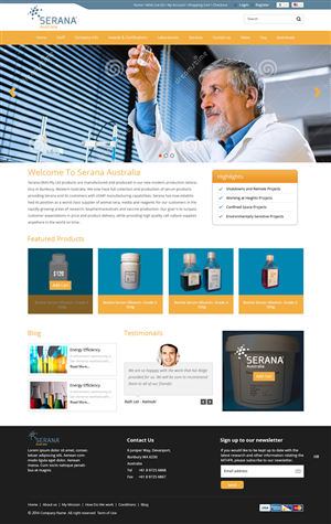 Web Design by pb for Perth Web Hosting | Design: #4025597