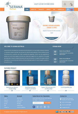 Web Design by Creative Usha for Perth Web Hosting | Design: #4042574