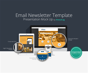 Newsletter Design by The Suit Singapore