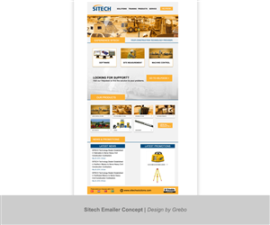Newsletter Design by Grebo for Pon Equipment and Pon Power | Design: #3869366