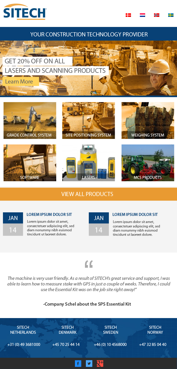 Newsletter-Design von uniquedesign10 für Pon Equipment and Pon Power | Design #3859452
