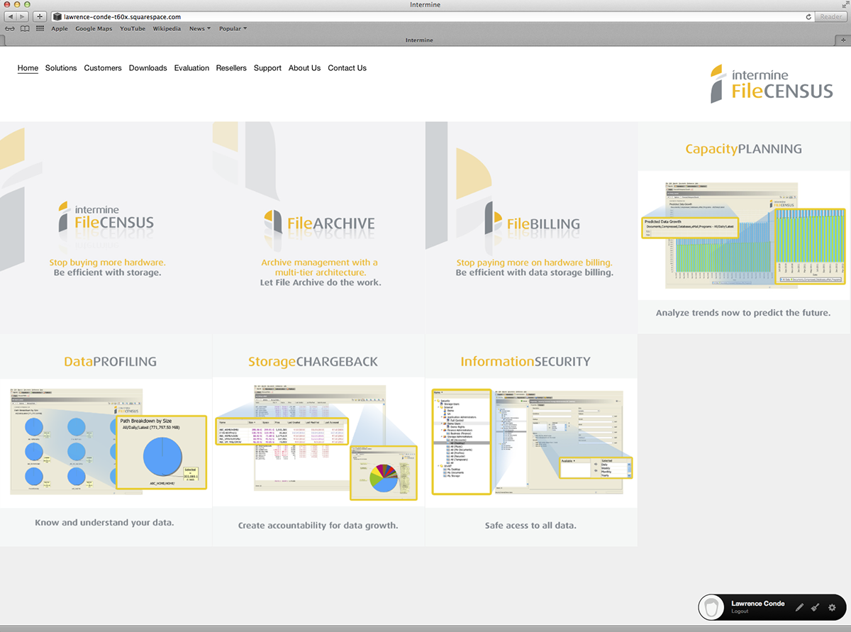 Web Design by Lawrence Conde for Intermine.com.au Pty Ltd | Design #1120124