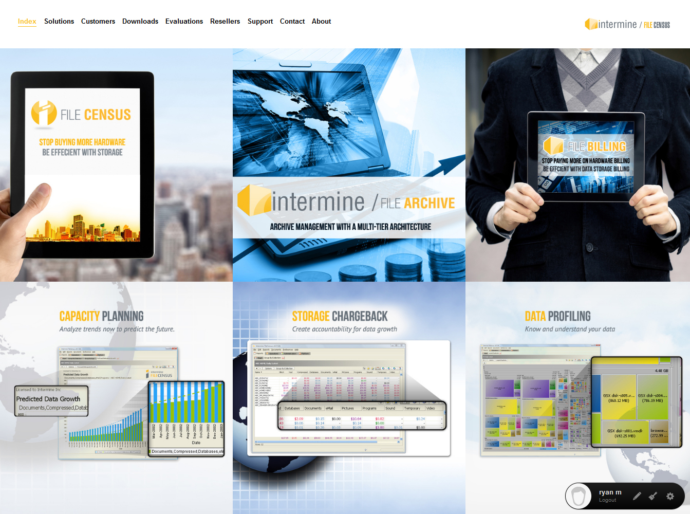 Web Design par RyanM pour Intermine.com.au Pty Ltd | Design #1089462