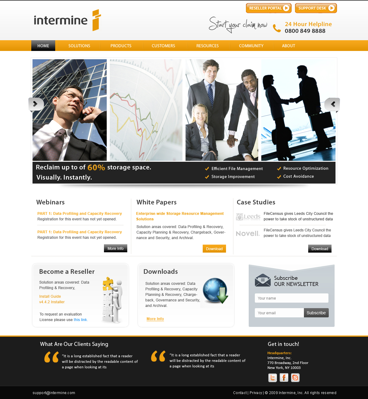 Web Design by webxvision for Intermine.com.au Pty Ltd | Design #1035846