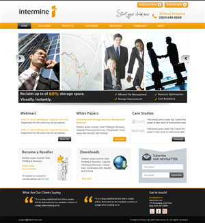 Web Design by webxvision for Intermine.com.au Pty Ltd | Design: #1035846