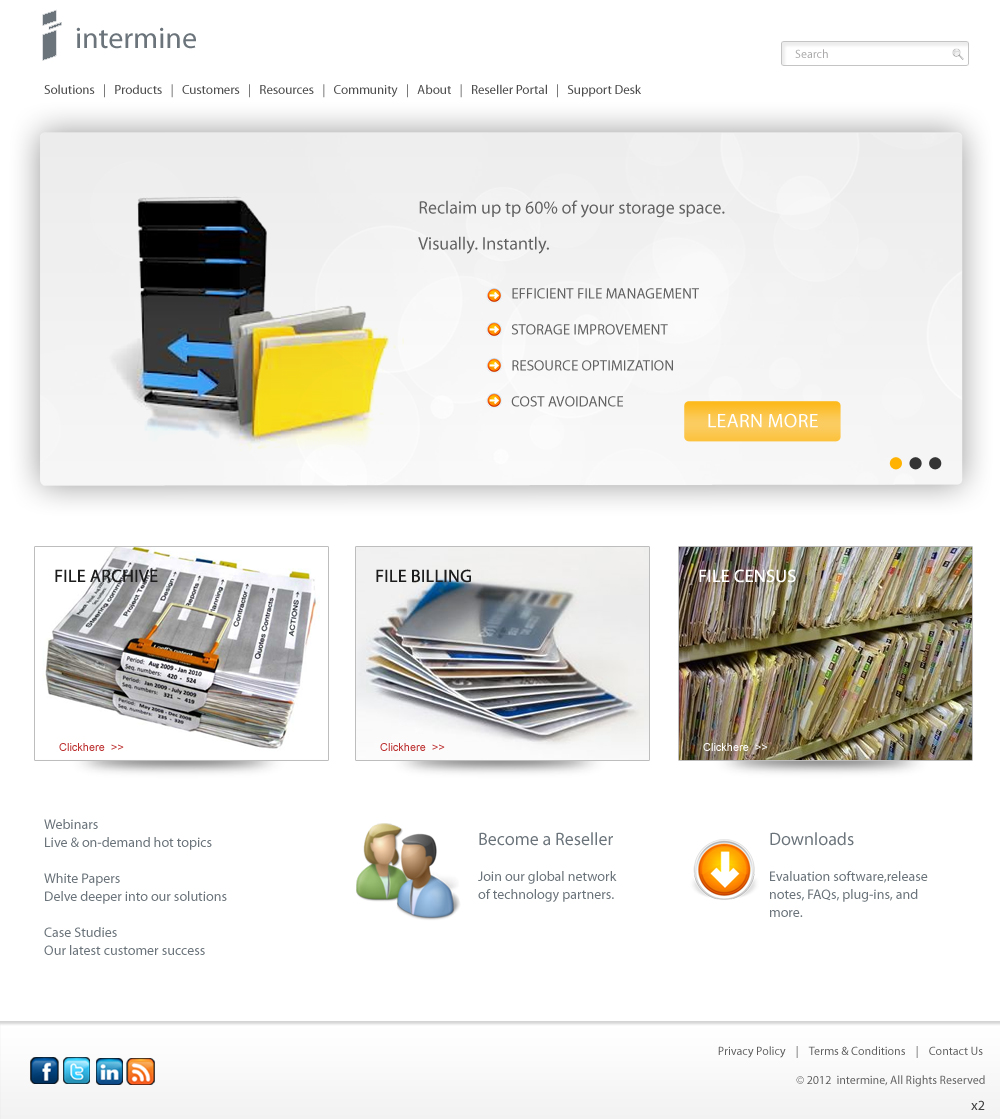 Web Design by pb for Intermine.com.au Pty Ltd | Design #1029988
