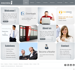 Web Design by pb for Intermine.com.au Pty Ltd | Design: #1029990