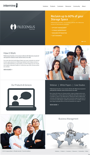 Web Design by pb for Intermine.com.au Pty Ltd | Design: #1030310