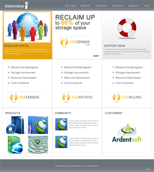 Web Design by pb for Intermine.com.au Pty Ltd | Design: #1033777