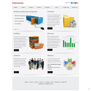 Web Design by pb for Intermine.com.au Pty Ltd | Design: #1033781