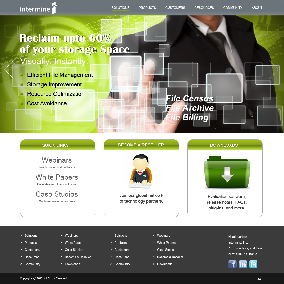 Web Design by pb for Intermine.com.au Pty Ltd | Design #1033793