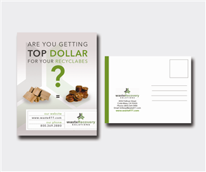Postcard Design by mcoco for Waste Recovery Solutions | Design: #3885099