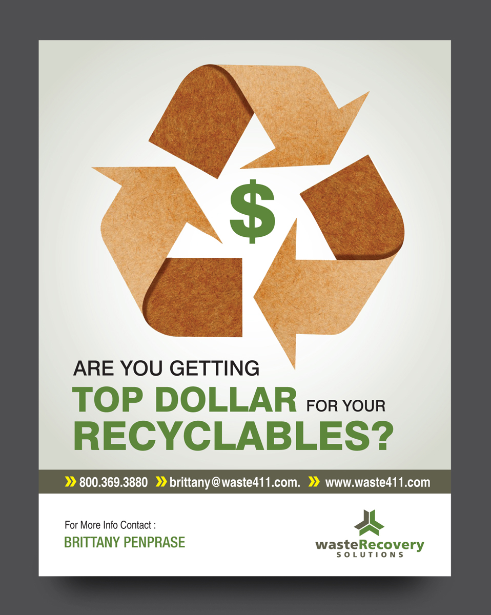 Postcard Design by rkailas for Waste Recovery Solutions | Design #3888986