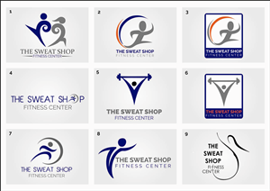 Logo Design by divya515455 for The Sweat Shop Fitness Center | Design #3863372
