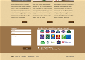 Web Design by franco for H & S | Design: #3883080