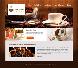 Coffee and Plastics | Web-Design von Lauren