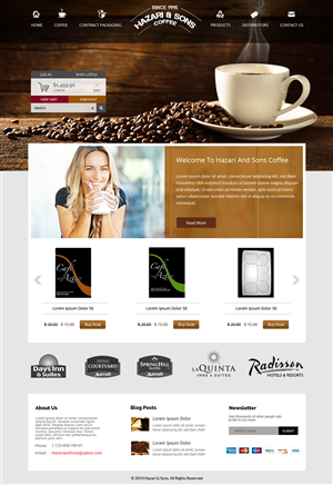 Web Design by OM for H & S | Design: #3937788
