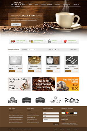 Web Design by OM for H & S | Design: #3937792