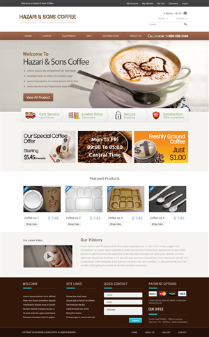 Web Design by OM for H & S | Design: #3937793