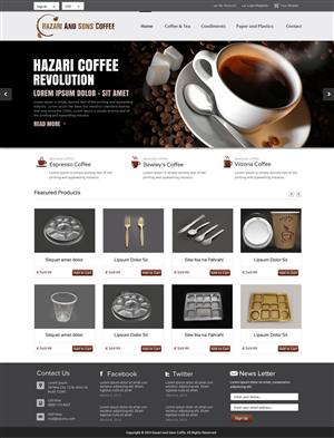 Web Design by OM for H & S | Design: #3937801