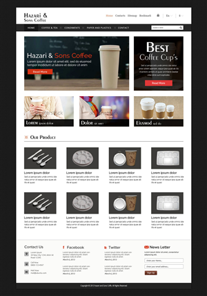 Web Design by OM for H & S | Design: #3946136