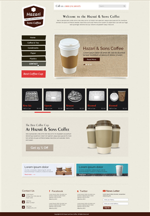 Web-Design von OM für H & S | Design: #3946140