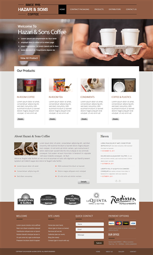 Coffee and Plastics | Web-Design von OM