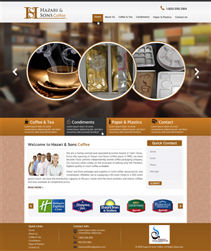 Coffee and Plastics | Web-Design von Sbss