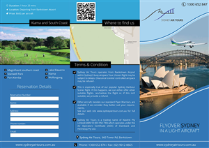 Brochure Design by Tariq Shamim for Sydney Air Tours | Design: #3904353