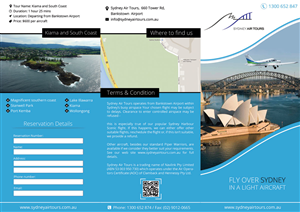 Brochure Design by Tariq Shamim for Sydney Air Tours | Design: #3919135