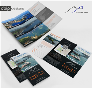 Brochure Design by Deip designs for Sydney Air Tours | Design: #3915207