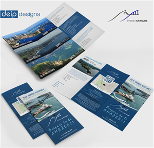 Brochure Design by Deip designs for Sydney Air Tours | Design: #3917029