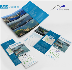 Brochure Design by Deip designs for Sydney Air Tours | Design: #3921269