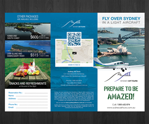 Brochure Design by Deip designs for Sydney Air Tours | Design: #3933201