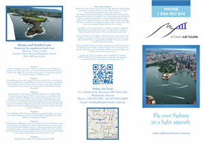 Diseño de Brochure por barinix para Sydney Air Tours | Diseño #3886987