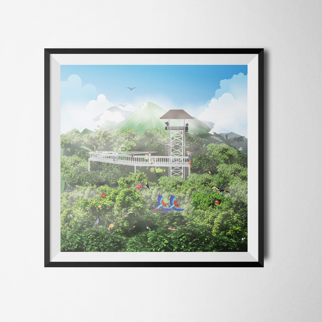 Illustration Design by Impressive Sol for Daintree Discovery Centre | Design #3882780