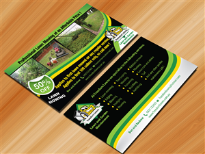 Flyer Design by Sarmishtha Chattopadhyay_loginchange for Freedom Lawns | Design: #1061500