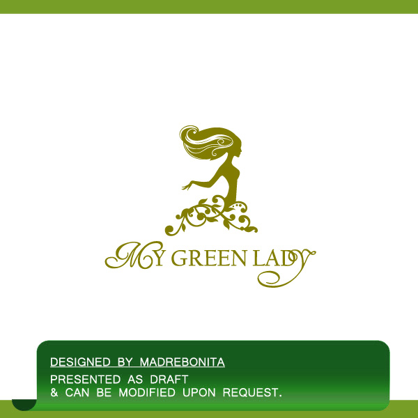 Logo Design by madrebonita for MY GREEN LADY | Design #4082398