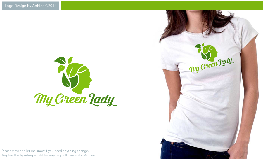 Logo Design by Anhlee for MY GREEN LADY | Design #4277241