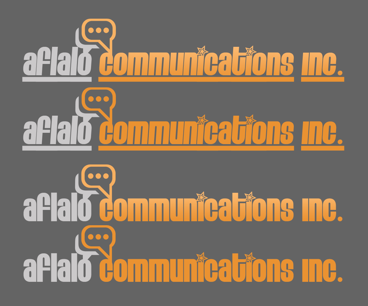Design de Logo par Gian Agabon pour Aflalo Communications inc. | Design #3859731