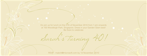 Invitation Design by AnewEye for this project | Design #127621
