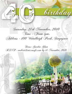 Invitation Design by i2d creative