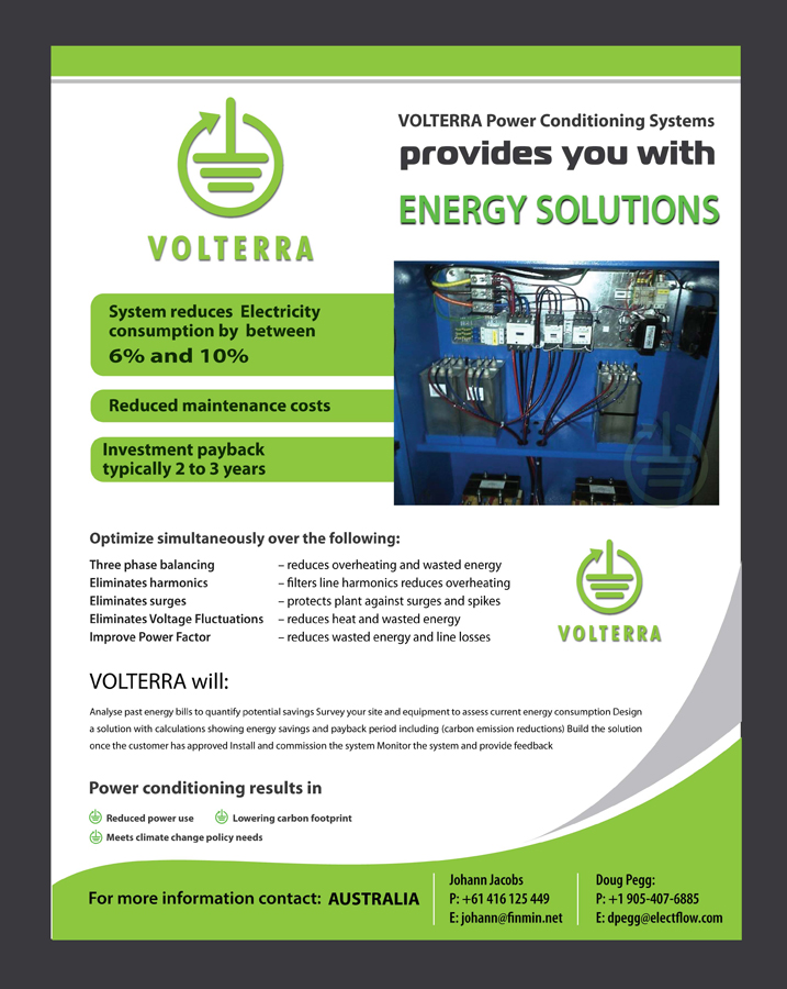 Flyer Design by Sbss for Volterra | Design #1039786