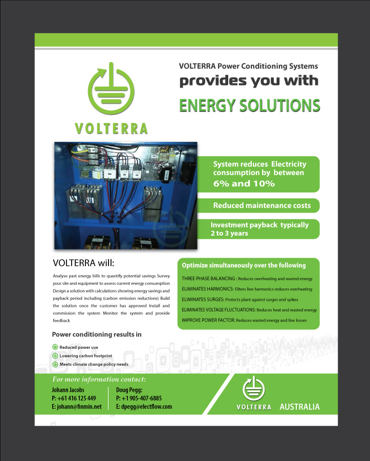 Flyer Design by Sbss for Volterra | Design #1039788