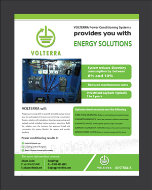 Flyer Design by Sbss for Volterra | Design: #1039788