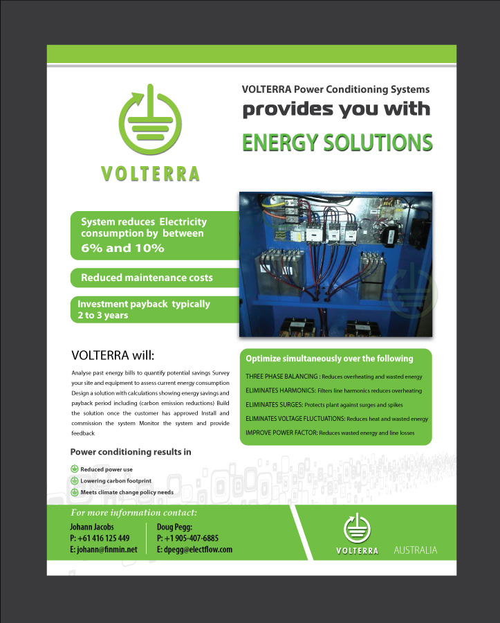 Flyer Design by Sbss for Volterra | Design #1039790
