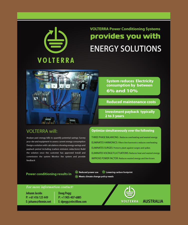 Flyer Design by Sbss for Volterra | Design #1039794