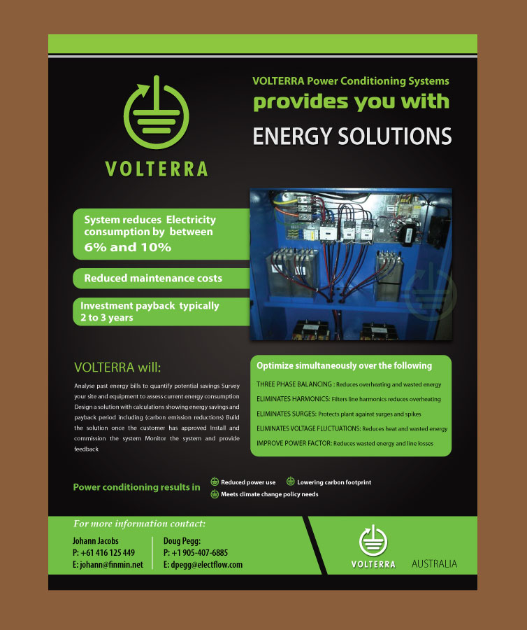 Flyer Design by Sbss for Volterra | Design #1039795